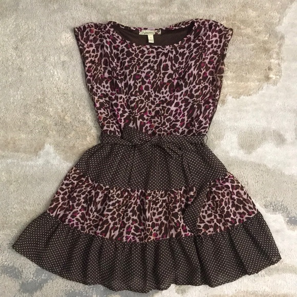 Other - Leopard print dress for girls
